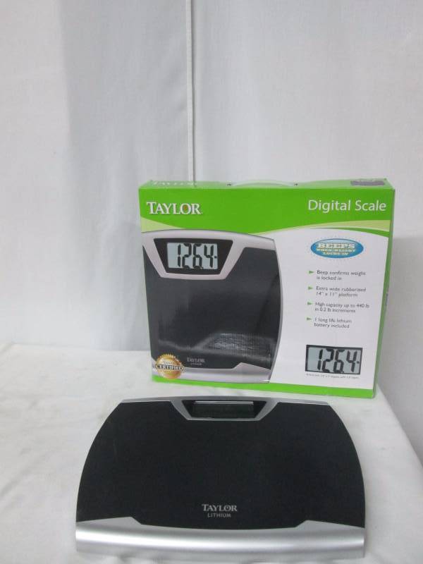 Taylor Lithium Electronic Digital Bath Scale