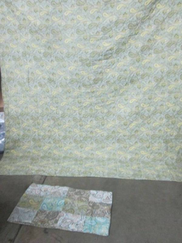Greenland Home Vintage Paisley Quilt Set - King