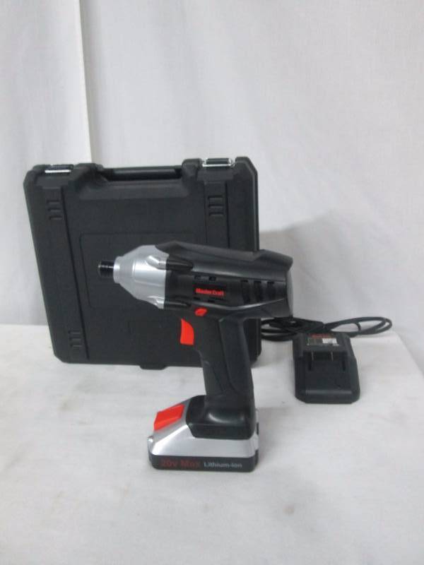 Master Craft 20-Volt Li-Ion Max Impact Driver