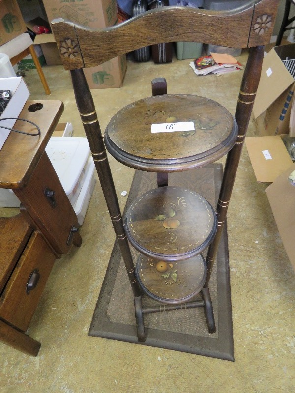 Vintage stand with three shelves