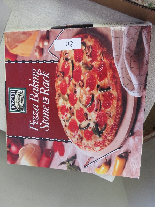 Pizza Stone and Rack