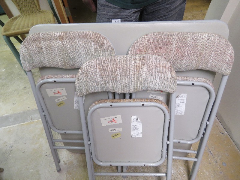 Folding Card Table and 3 Chairs
