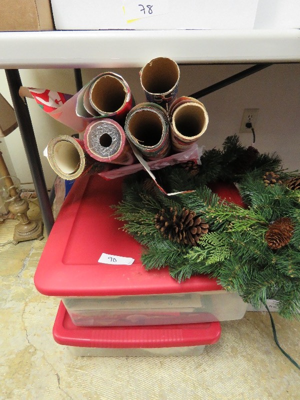 Wrapping lot