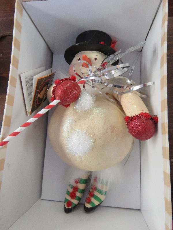 Snowman figurine