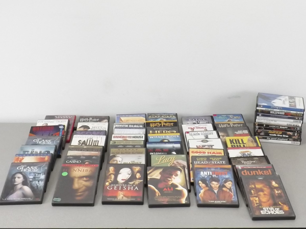 lot 33 image: Lot of 50 DVDs wMany Quality Titles