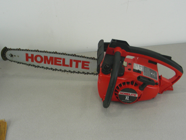 Working Homelite XL Textron Chainsaw in Case | EC #167 Estate