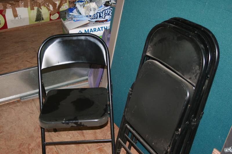 Lot of 4 Folding Chairs