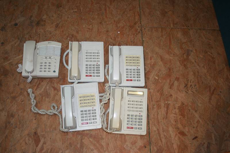 Lot of 5 Multiline Phones