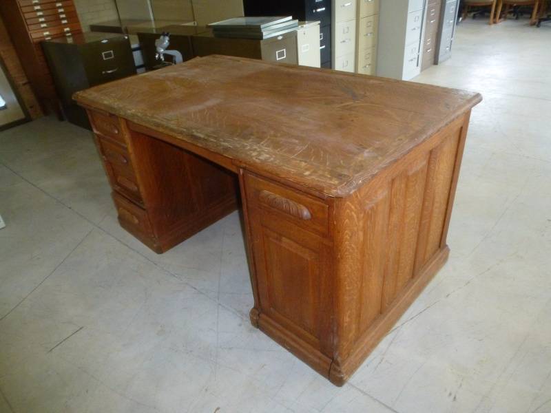 Solid Oak Desk