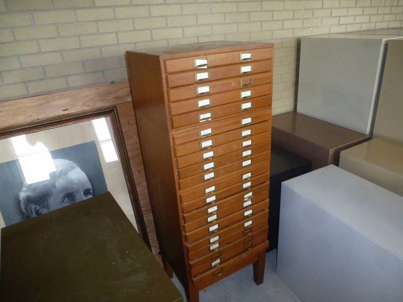 Oak Drawer Cabinet