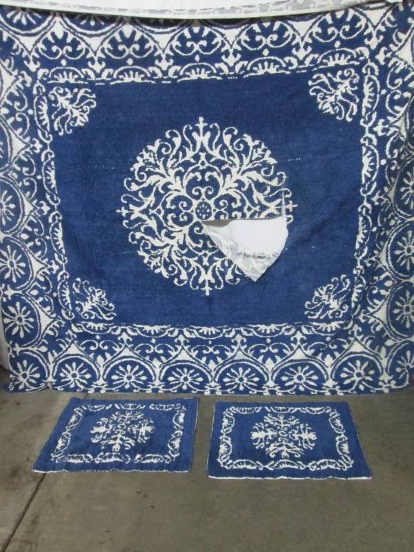 lot 78 image: McLeland Design Casey Chenille 3-pc. Bedspread Set - Full