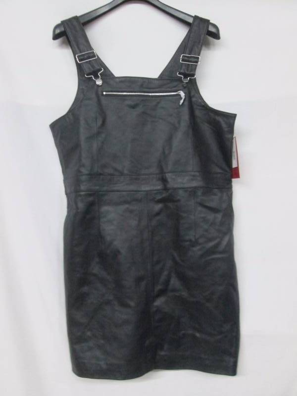 lot 60 image: Excelled Misses Leather Bib Jumper
