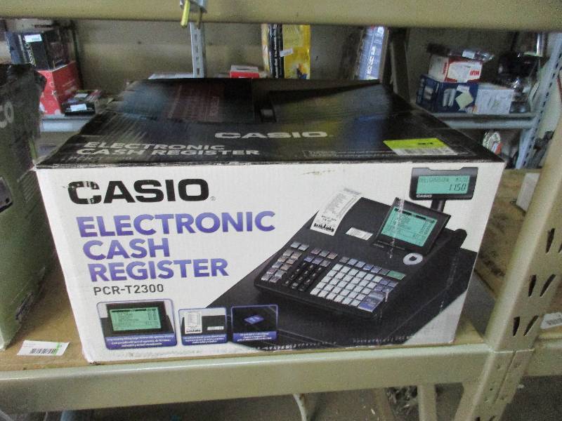 lot 14 image: Casio Cash Register