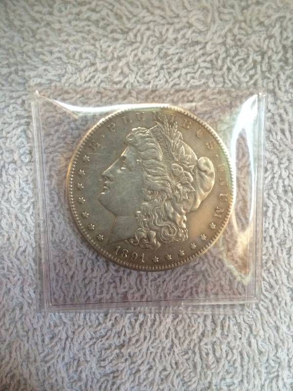 1891 Silver Dollar