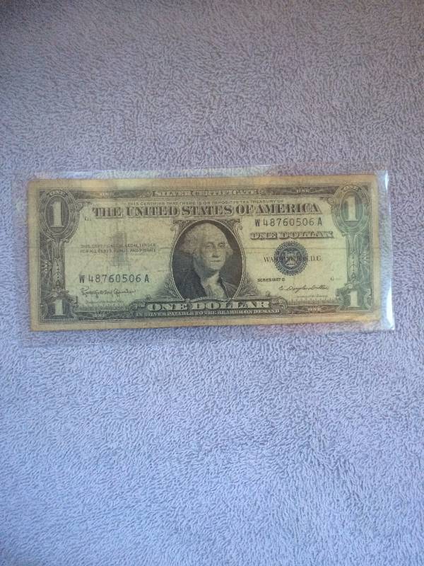 1957 Dollar Bill