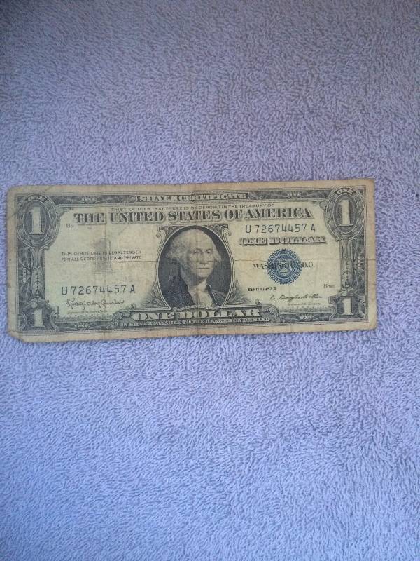 1957 One Dollar Bill