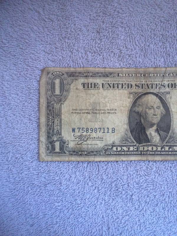 1935 One Dollar Bill