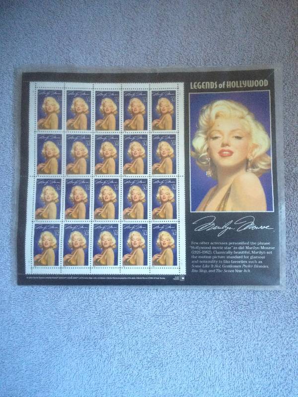 Marilyn Monroe Stamps
