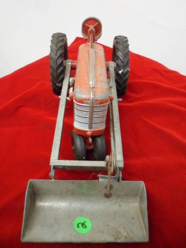Antique Hubley Toy Tractor
