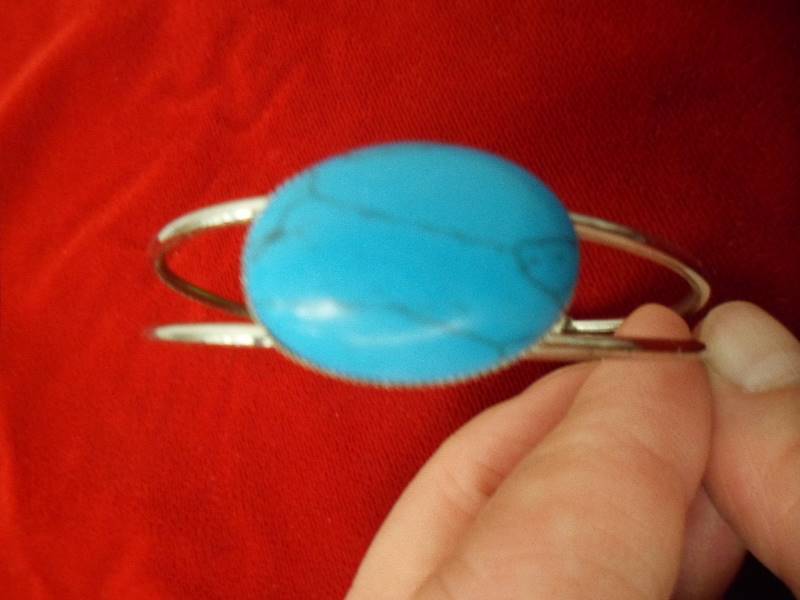 Turquoise & Silver Bracelet