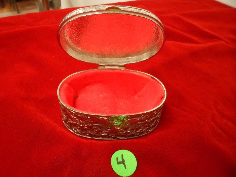Silver Plated Jewelry Box