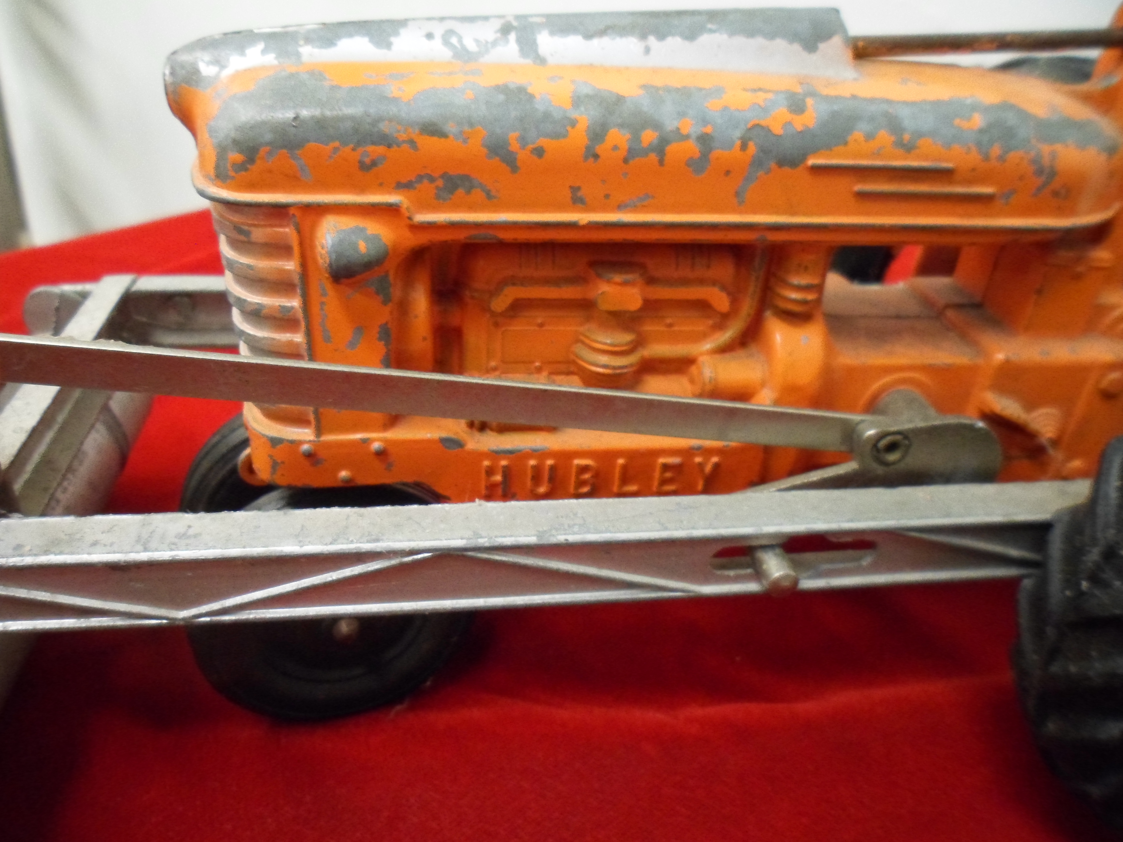 Antique Hubley Toy Tractor