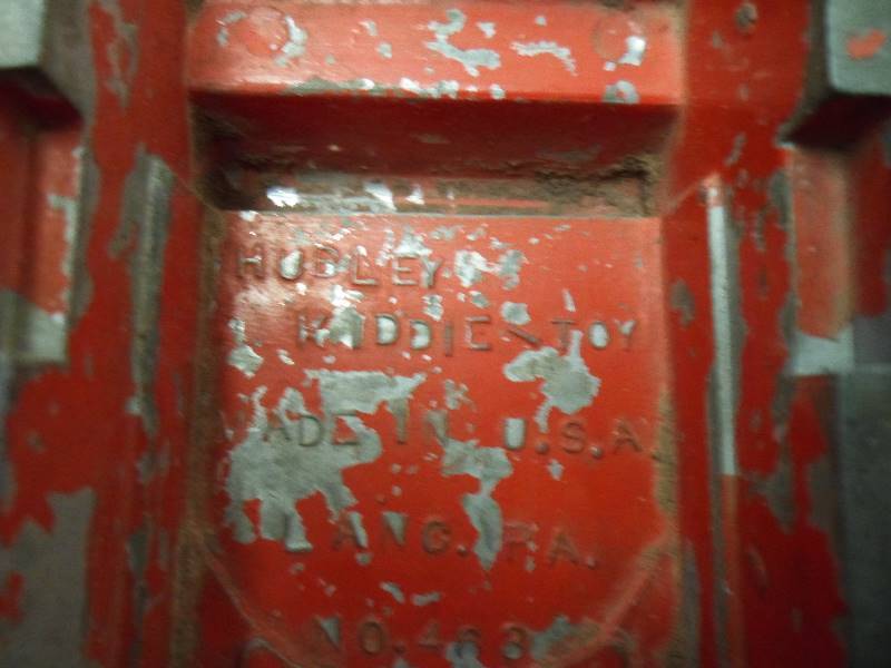 Antique Hubley Fire Engine