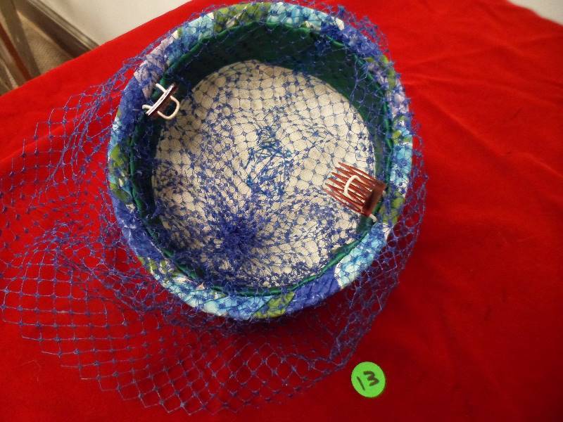 Vintage Womens Pill Box Hat
