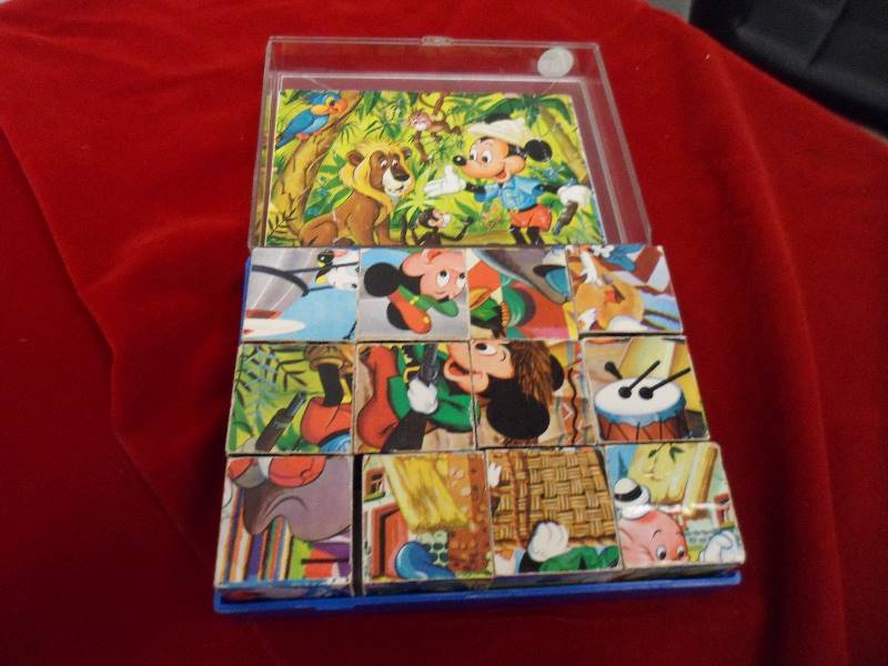 Vintage Disney Block Puzzle