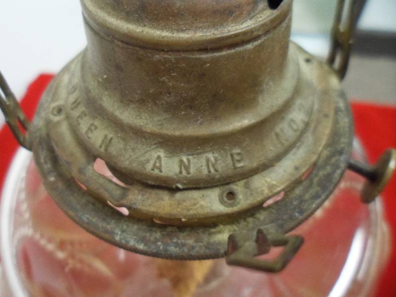 Antique Queen Anne #2 Oil Lamp