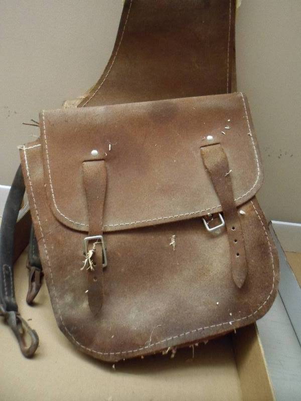 Leather Saddle Bags