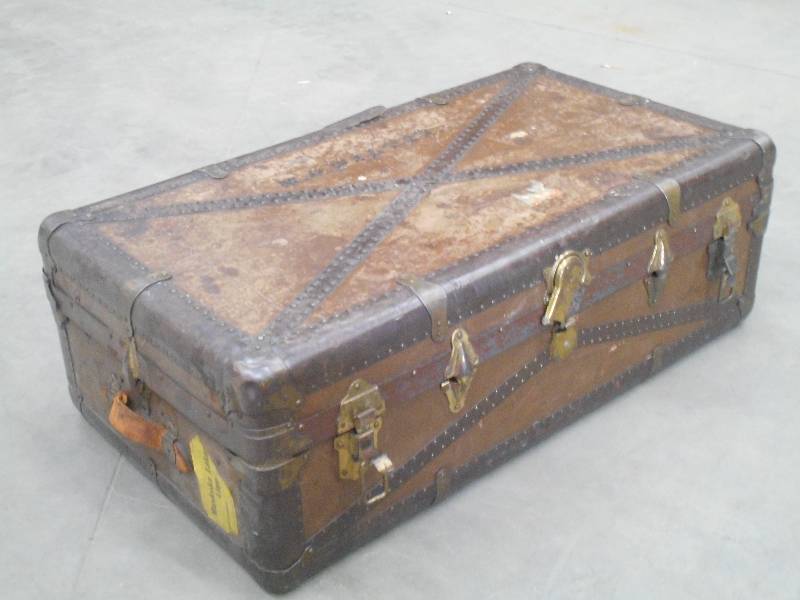 Vintage M.O. Waton Leather Wrapped ...