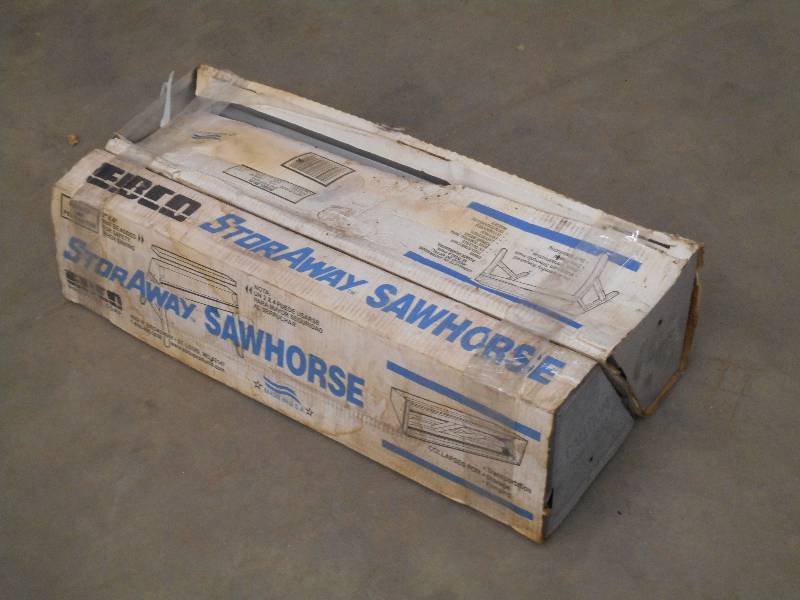 Set Of (2) Folding Galvanized Saw H...