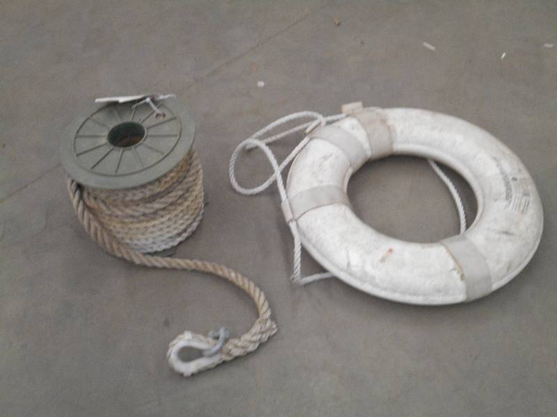 (1) Spool Of 34 Boat Anchor Rope ...