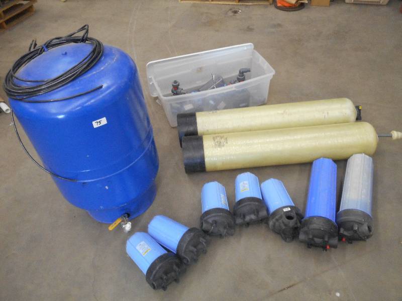 Lot Of Water Filters, Pressure Tan...