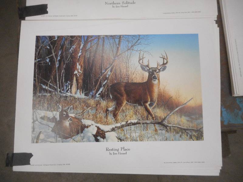 Lot Of Assorted Prints Unframed, (...