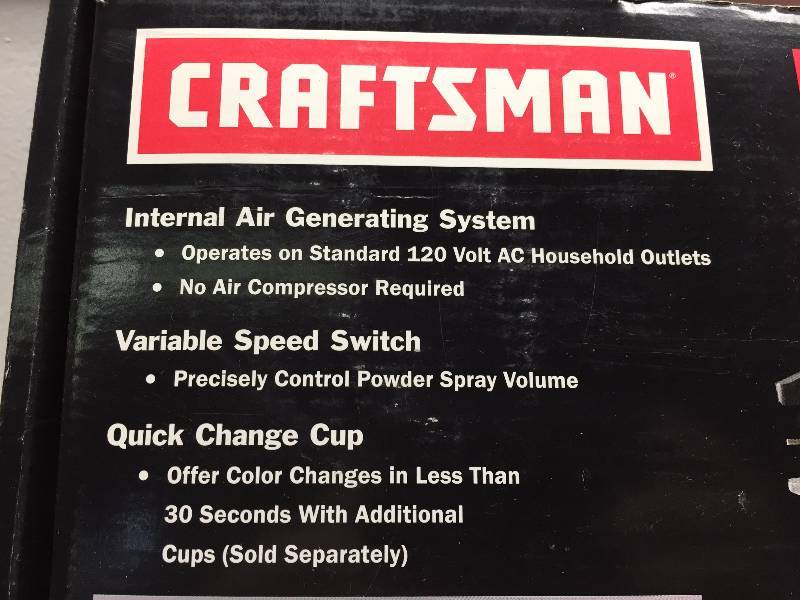 lot 11 image: CRAFTSMAN POWDER COATING SYSTEM