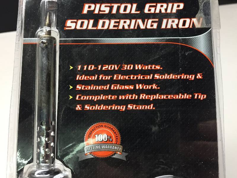 lot 36 image: IIT PISTOL GRIP SOLDERING IRON 30 WATTS