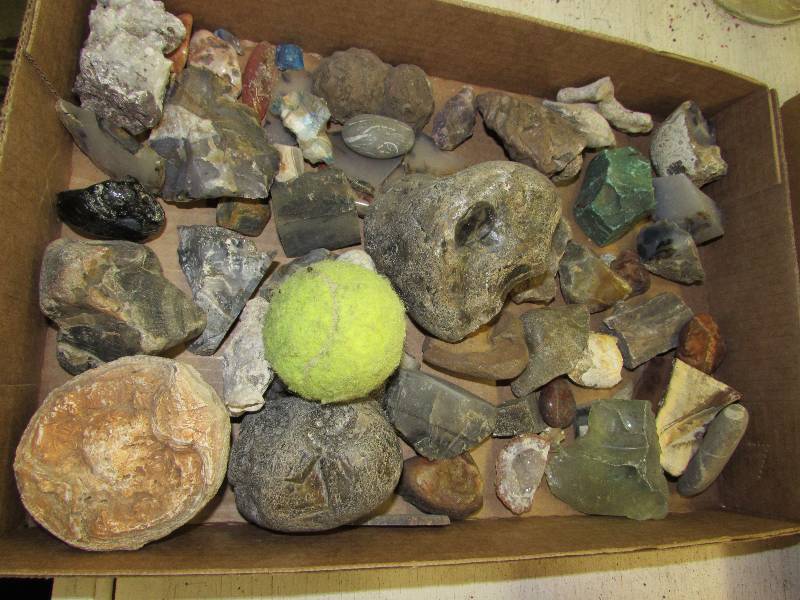lot 24 image: Flat of Misc Rock