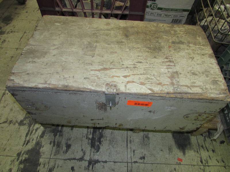 lot 47 image: Wooden Box