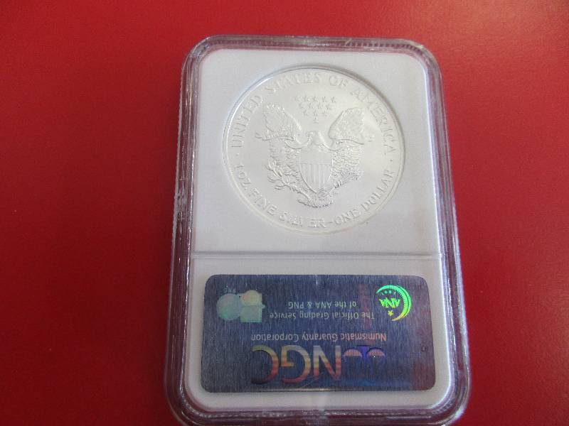 .NGC Certified 2006-S American Silver Eagle in Mint State 69 Grade. Excellent opportunity to own a certified ASE in high grade.