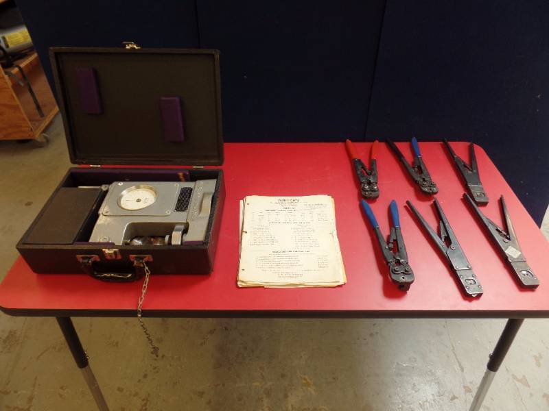 Portable Hardness Tester and Wire Crimpers