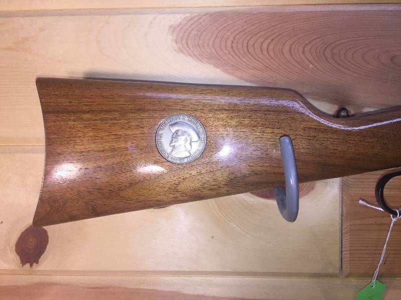 lot 13 image: Winchester Buffalo Bill Commemorative Lever Action Rifle