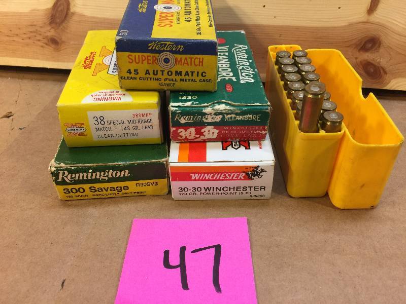 lot 47 image: Ammo and Brass