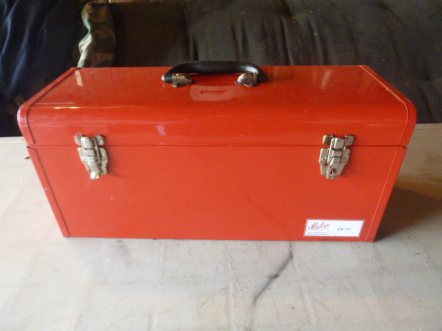 lot 13 image: Malco Metal Toolbox