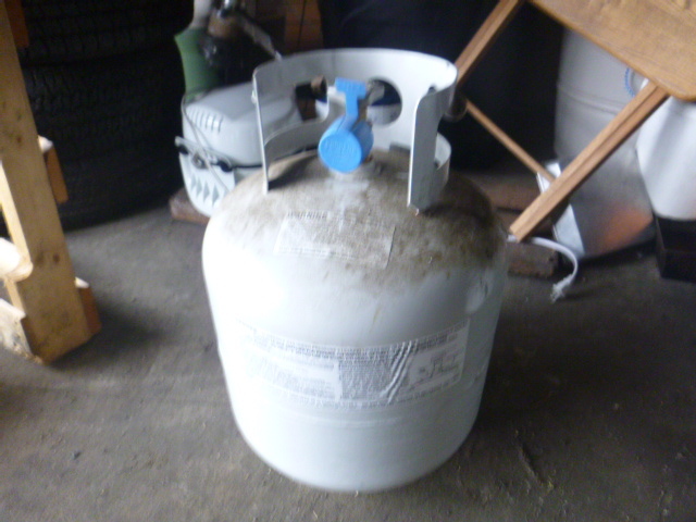 lot 39 image: Propane Tank with OPD Valve