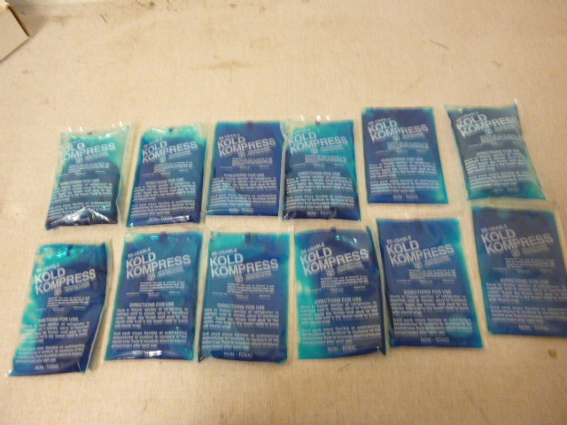 lot 90 image: New Box of Kold Kompresses