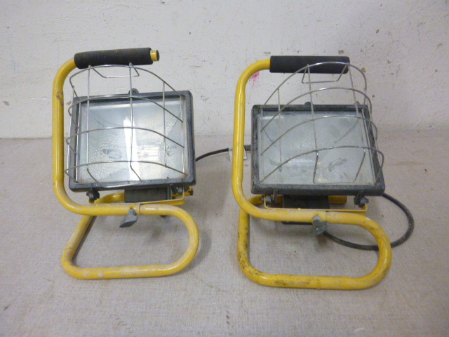 lot 269 image: 2 Halogen Shop Lights