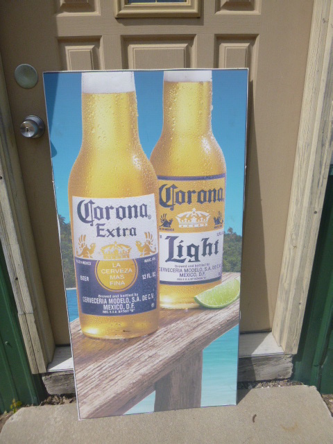lot 285 image: Corona Ad Panel