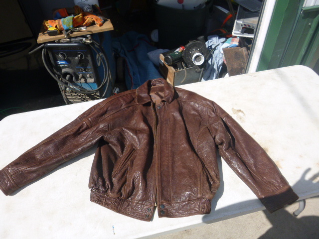 lot 293 image: Leather Jacket